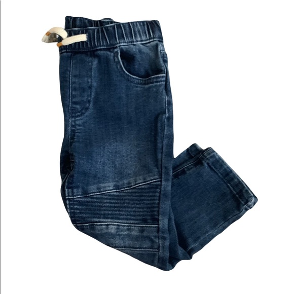 Toddler Art Class Skinny Moto Jeans w/ Drawstring, 2T - Picture 4 of 9